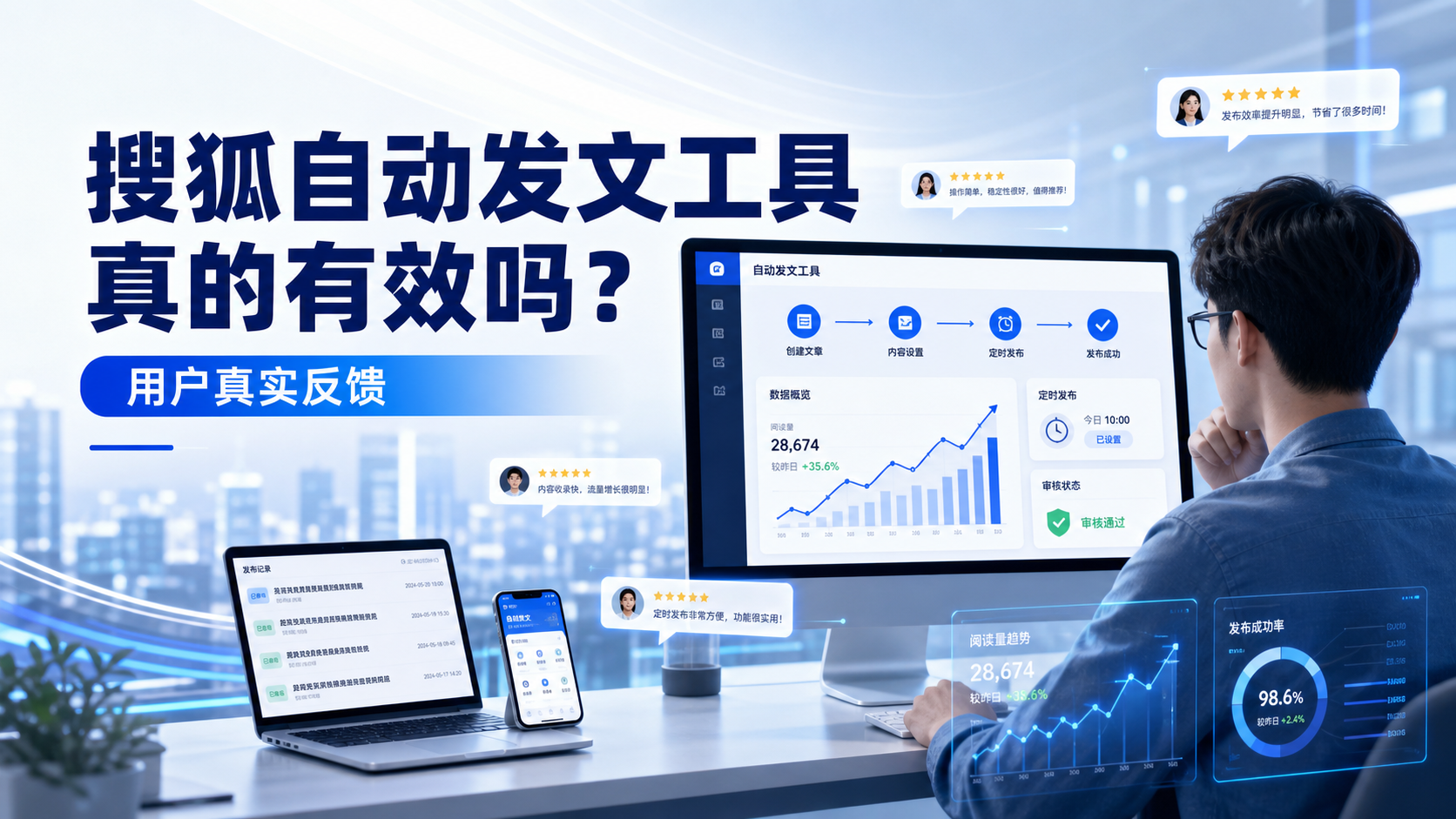 搜狐自动发文工具真的有效吗？铜陵用户的真实反馈